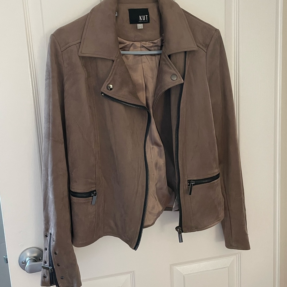 Kut from the Kloth Faux Suede Jacket